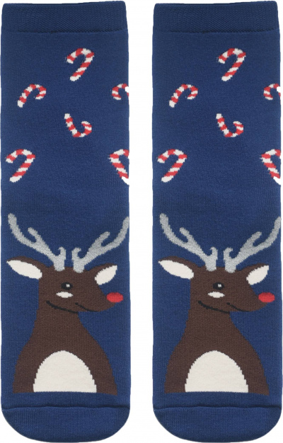 Носки CONTE HOME LINE 52-105 синий - фото 2