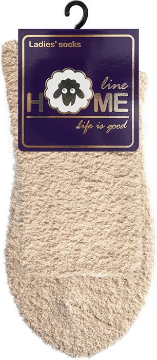 Носки CONTE HOME LINE бежевый 52-93 - фото 1