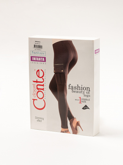 Леггинсы CONTE INFANTA brown 14С-594ЛСП - фото 1
