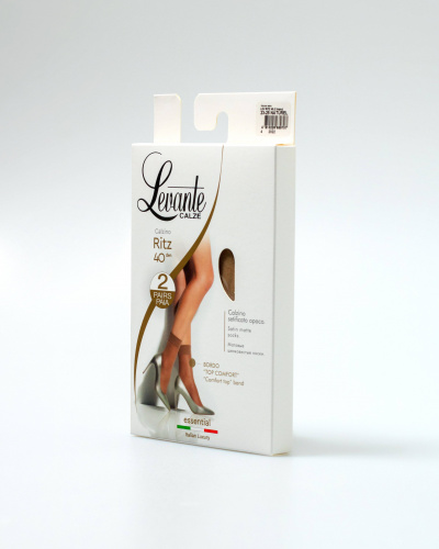 Носки CONTE LEVANTE RITZ 40 naturel L0173S - фото 4