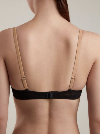 Бюстгальтер CONTE SATIN TB1173 карамель с черным 21С-0050КСП - фото 2