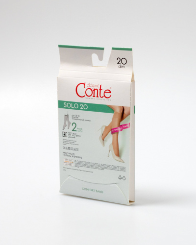 Носки CONTE SOLO 20 bronz 20С-197СП - фото 5