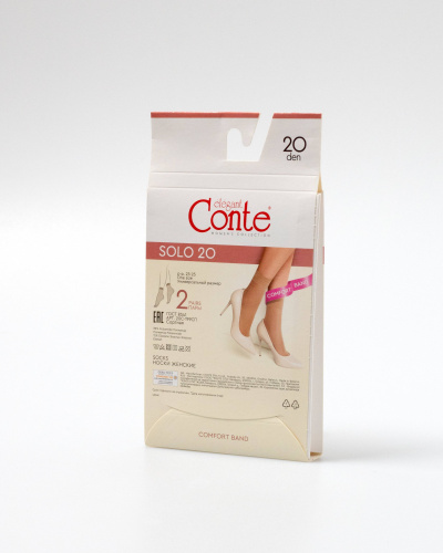 Носки CONTE SOLO 20 bronz 20С-199СП - фото 5