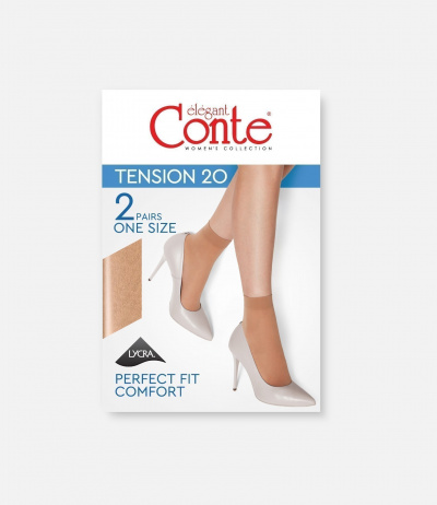 Носки CONTE TENSION 20 bronz 8С-8СП - фото 1