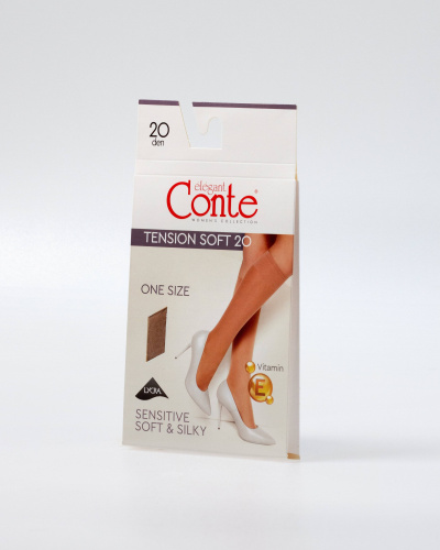 Носки CONTE TENSION SOFT 20 bronz 14С-58СП - фото 1