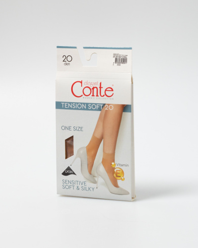 Носки CONTE TENSION SOFT 20 natural 14С-56СП - фото 8