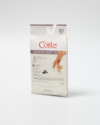 Носки CONTE TENSION SOFT 20 nero 14С-58СП - фото 9