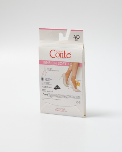 Носки CONTE TENSION SOFT 40 natural 14С-55СП - фото 4