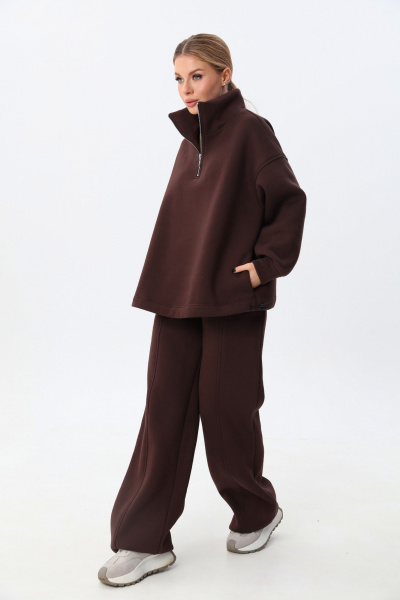 Брюки ICY Street 24ICY123Ш-2 шоколад - фото 3