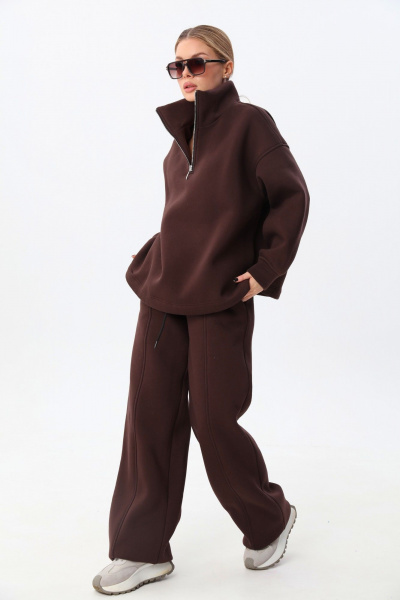 Брюки, джемпер ICY Street 25ICY103Ш-4 шоколад - фото 3