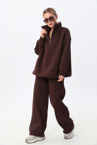 Брюки, джемпер ICY Street 25ICY103Ш-4 шоколад - фото 2