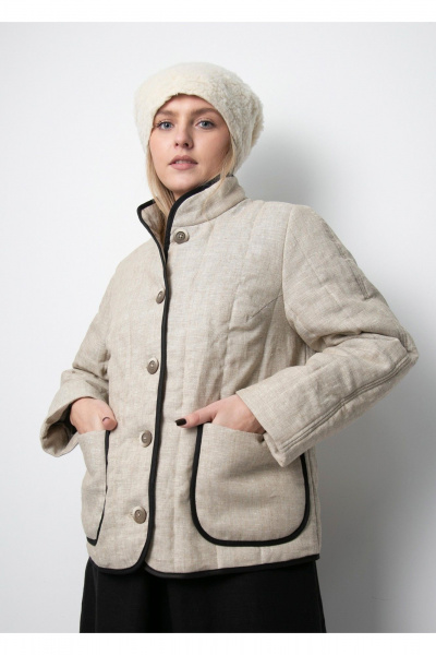 Шапка Полинушка 912Мб белый - фото 1