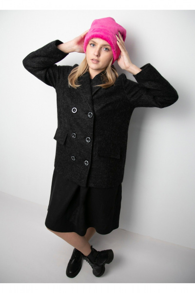 Шапка Полинушка 912м розовый - фото 2