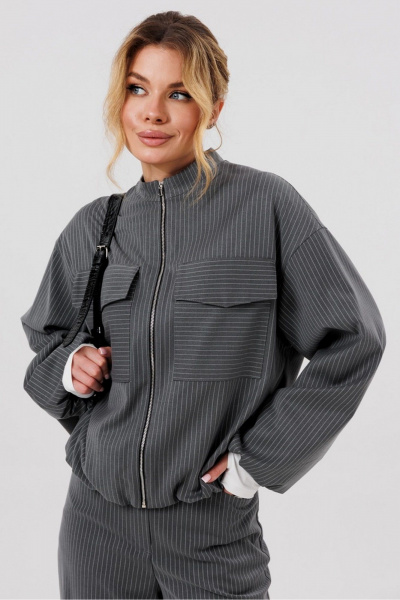 Брюки, жакет Faufilure C1579 диз.полоска - фото 3