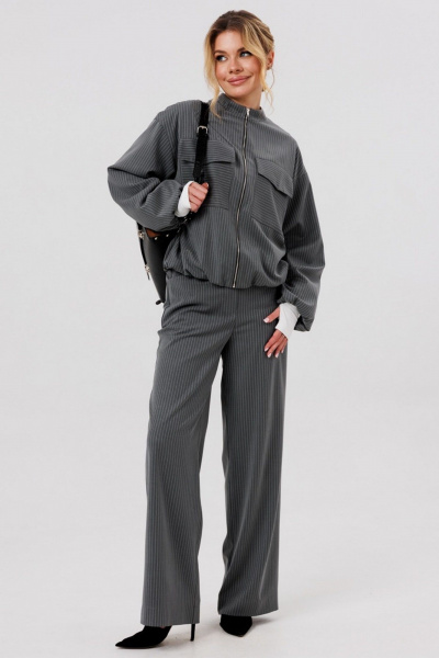 Брюки, жакет Faufilure C1579 диз.полоска - фото 2