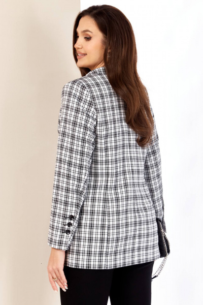 Жакет Shetti 4077 клетка - фото 6