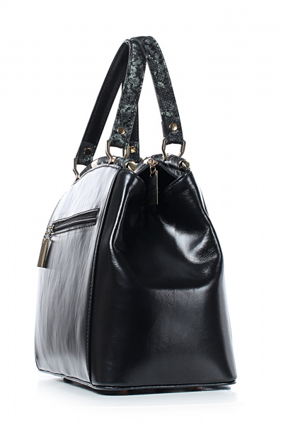 Сумка Galanteya 8015.25с2577к45 черный/зелен - фото 4