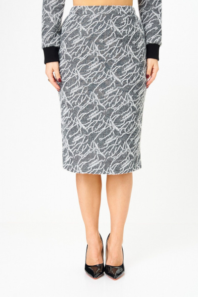 Жакет, юбка Galean Style 903.1 графит_штрих - фото 7