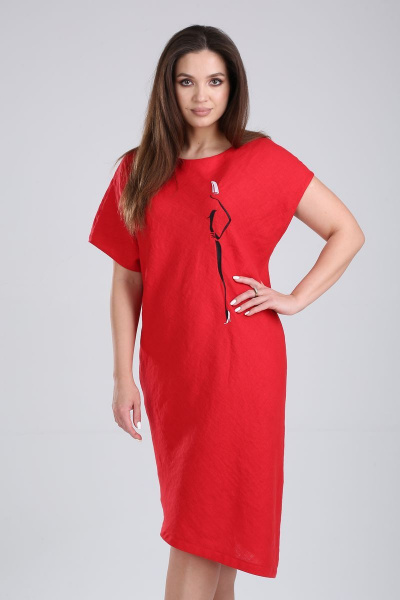 Платье MALI 421-048 красный - фото 7