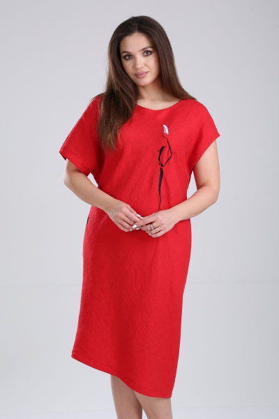 Платье MALI 421-048 красный - фото 6