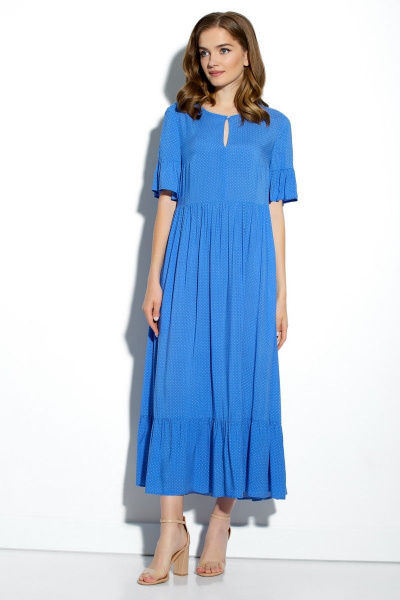 Платье Gizart 5066-1 синий - фото 1