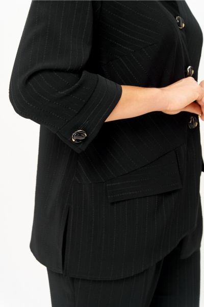 Брюки, жакет ANASTASIA MAK 1311 черный - фото 6