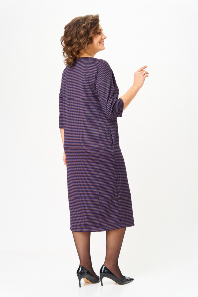 Платье Michel chic 2190 фиолетовый - фото 4