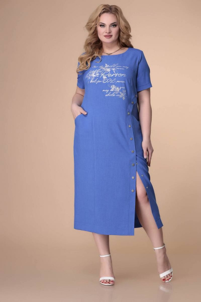 Платье Romanovich Style 1-2172 джинс - фото 1
