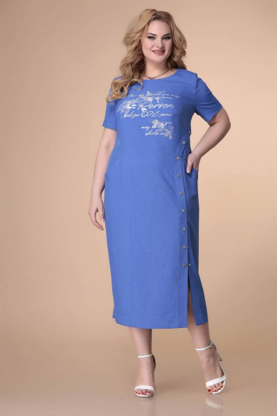 Платье Romanovich Style 1-2172 джинс - фото 2
