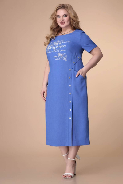 Платье Romanovich Style 1-2172 джинс - фото 3
