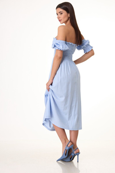 Платье Anelli 1032 голубой - фото 2