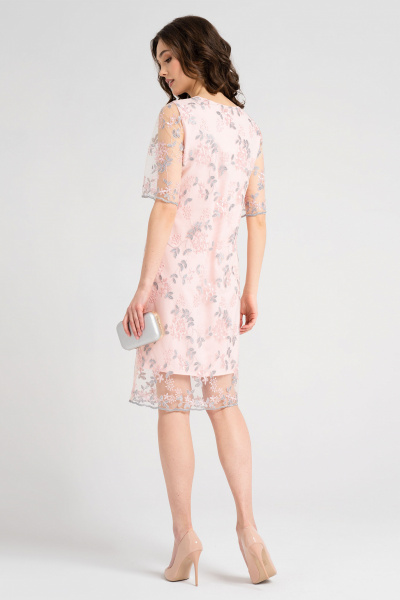 Платье Панда 37980z розовый - фото 2