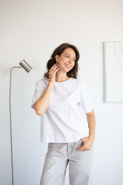 Джемпер Купалинка 648169.158-164 белый - фото 1