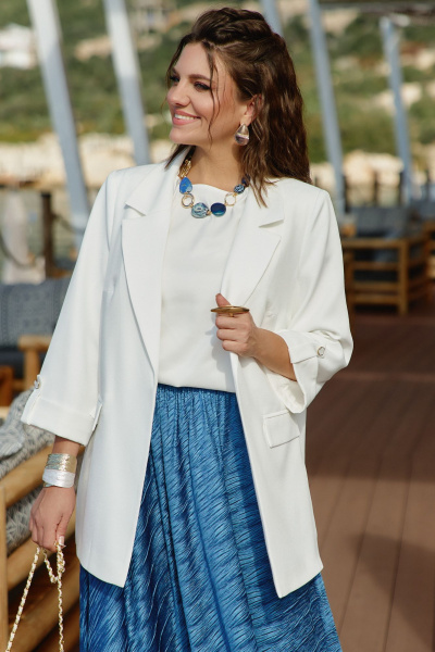 Юбка Vittoria Queen 27143ю синий - фото 6