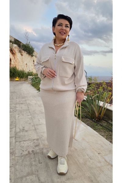 Блуза Vittoria Queen 27773бл желтый - фото 8