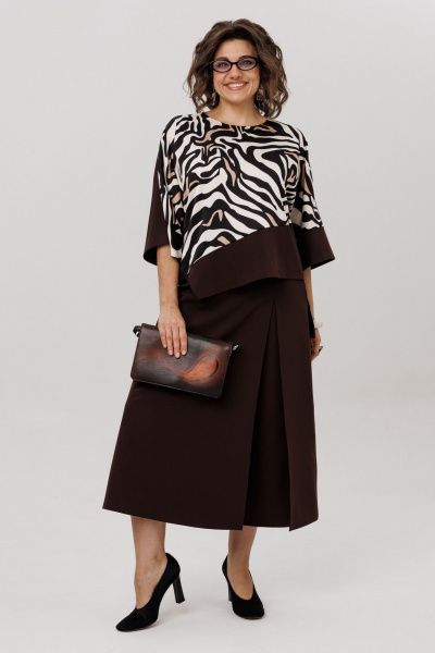 Блуза, кюлоты Anelli 1793.1 каменные_горы - фото 10