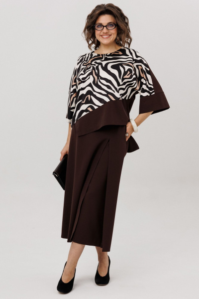 Блуза, кюлоты Anelli 1793.1 каменные_горы - фото 9