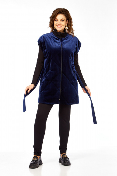 Жилет Avenue 0402 темно-синий - фото 10