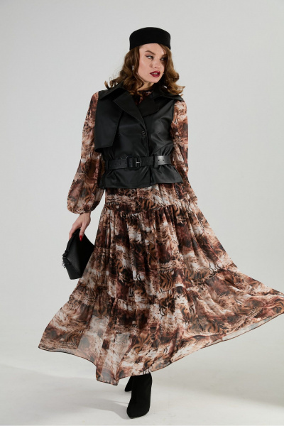 Жилет, ремень NikVa 1026-2 чёрный - фото 7