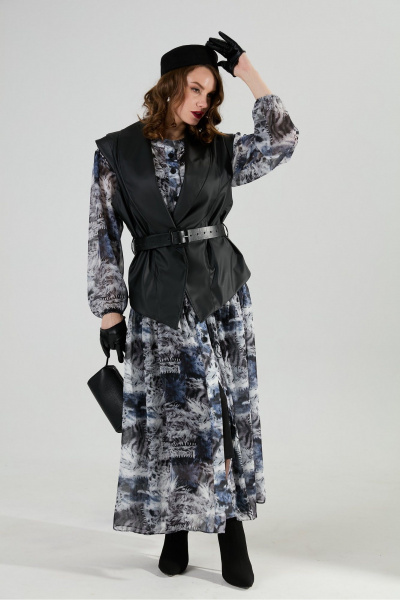 Жилет, ремень NikVa 1027-1 чёрный - фото 3