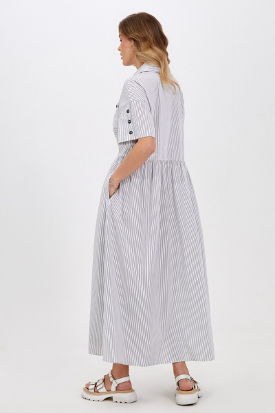 Платье Bazalini 5026  белый - фото 3