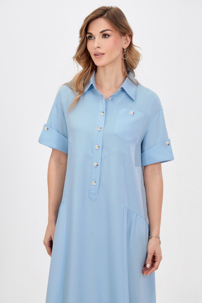 Платье Bazalini 5030 голубой - фото 1
