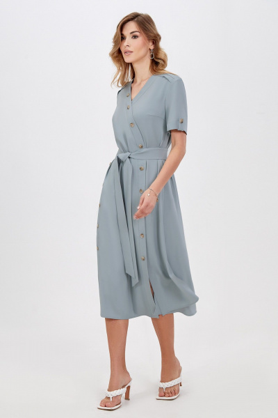 Платье Bazalini 5034 фисташка - фото 4