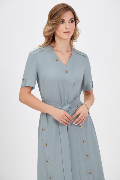 Платье Bazalini 5034 фисташка - фото 2