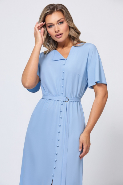 Платье Bazalini 5045 гоубой - фото 2