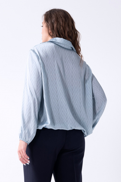 Блуза Erika С-167 голубой - фото 6