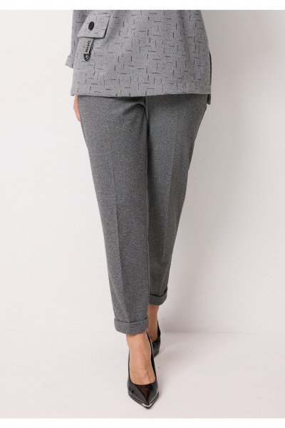 Брюки Твой имидж 2293 черно-белый - фото 2