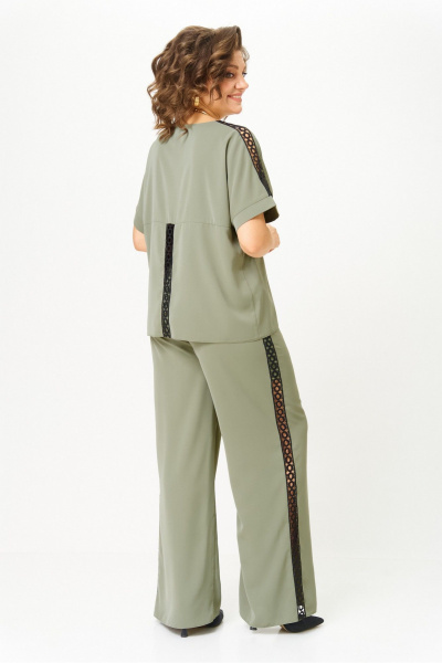 Блуза, брюки Rumoda 2124 зеленый - фото 10