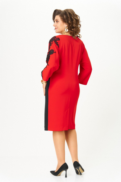 Платье Rumoda 2279 красный - фото 12