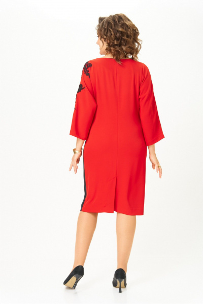 Платье Rumoda 2279 красный - фото 11